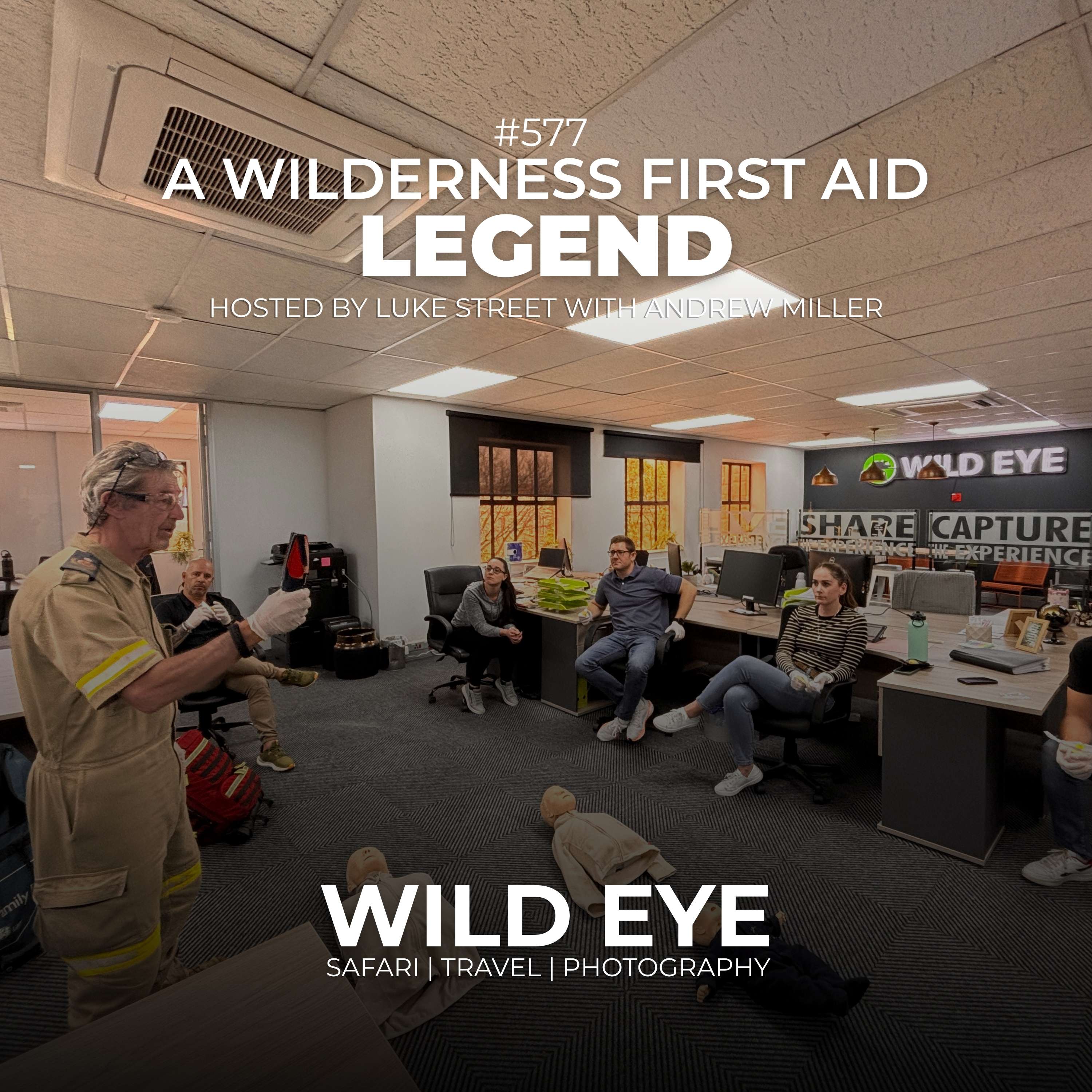 #577 - A Wilderness First Aid Legend episode artwork