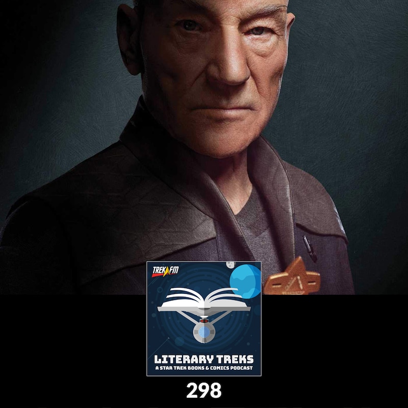 Artwork for podcast Literary Treks: A Star Trek Books and Comics Podcast