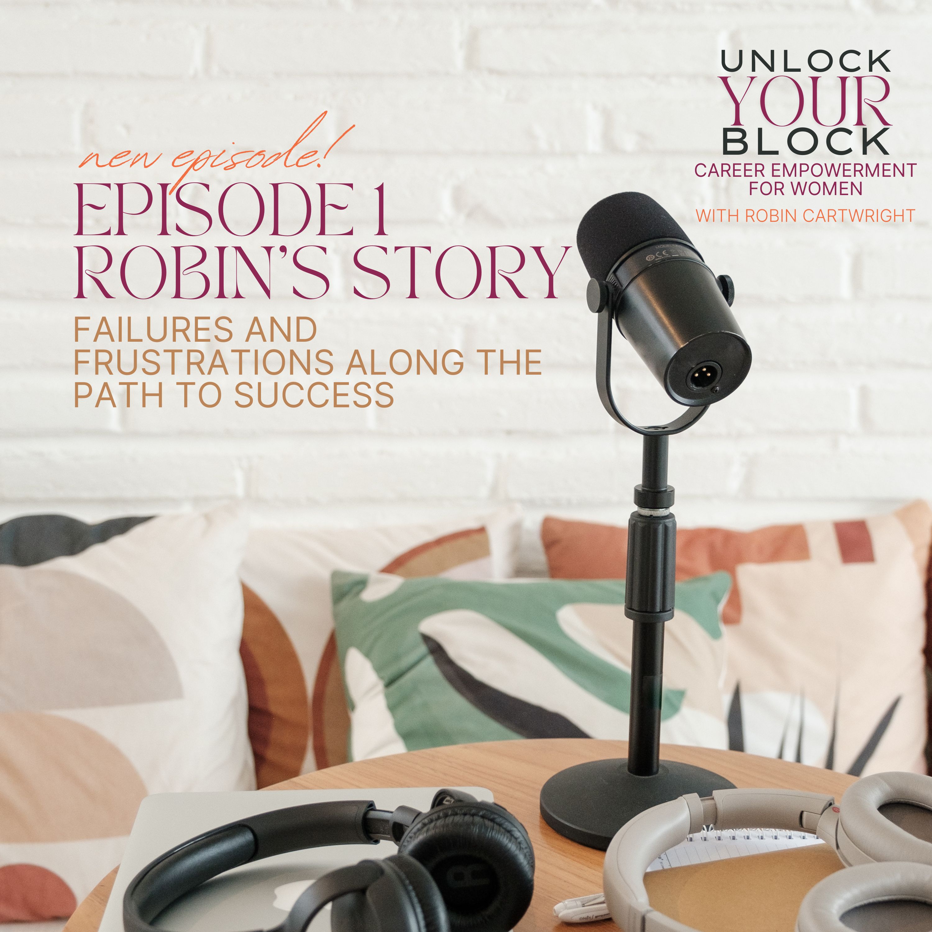 Episode 1: Robin's Story - Failures and Frustrations Along the Path to Success episode artwork
