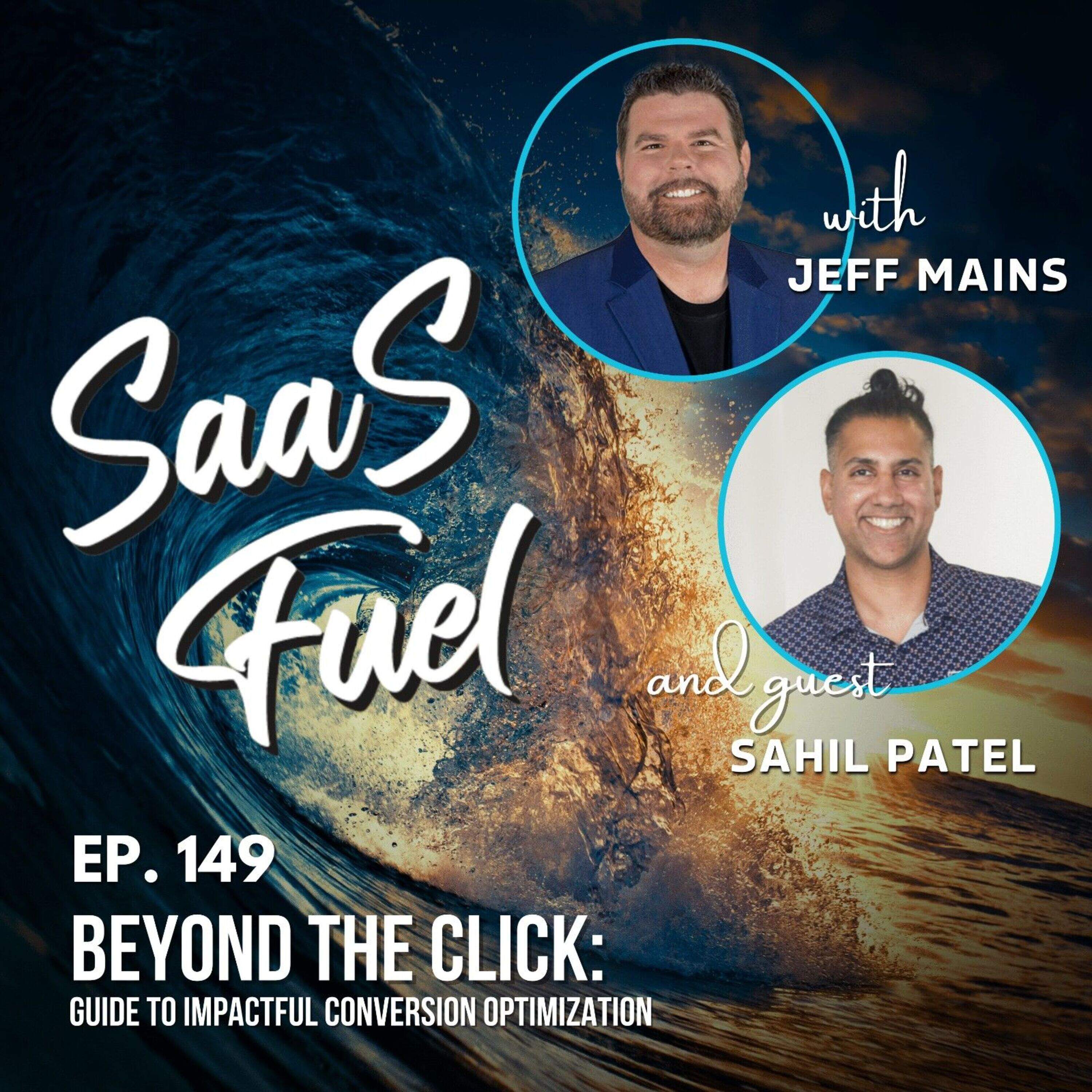 149 Sahil Patel - Beyond the Click: Guide to Impactful Conversion Optimization episode artwork