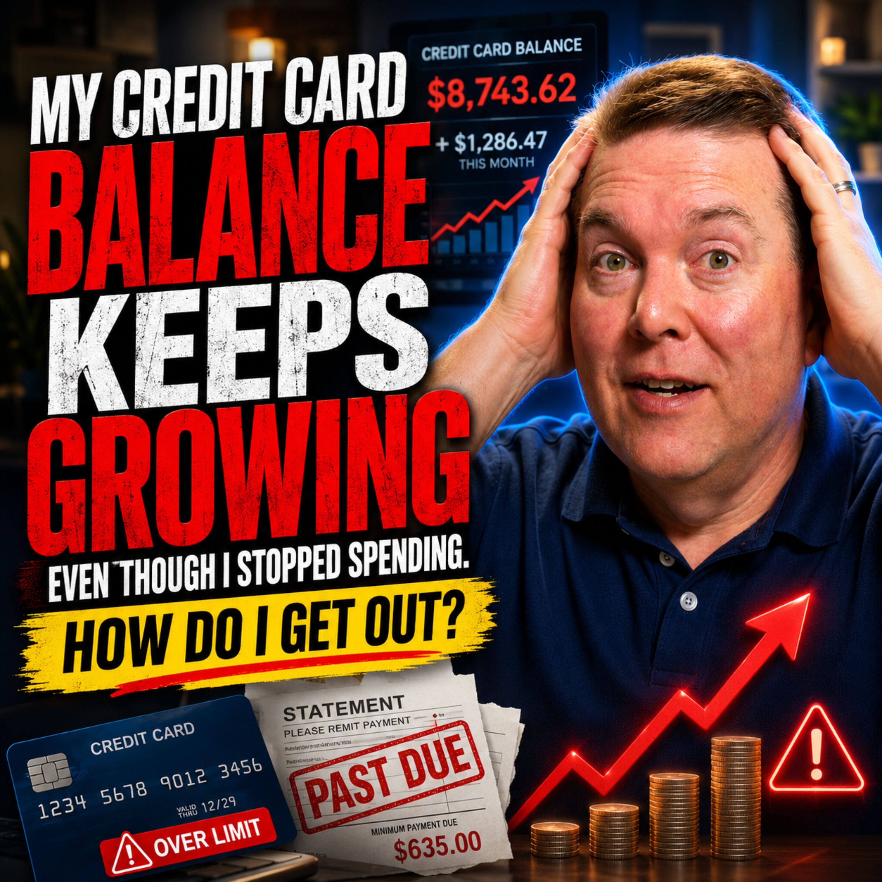 My Credit Card Balance Keeps Growing Even Though I Stopped Spending. How Do I Get Out?