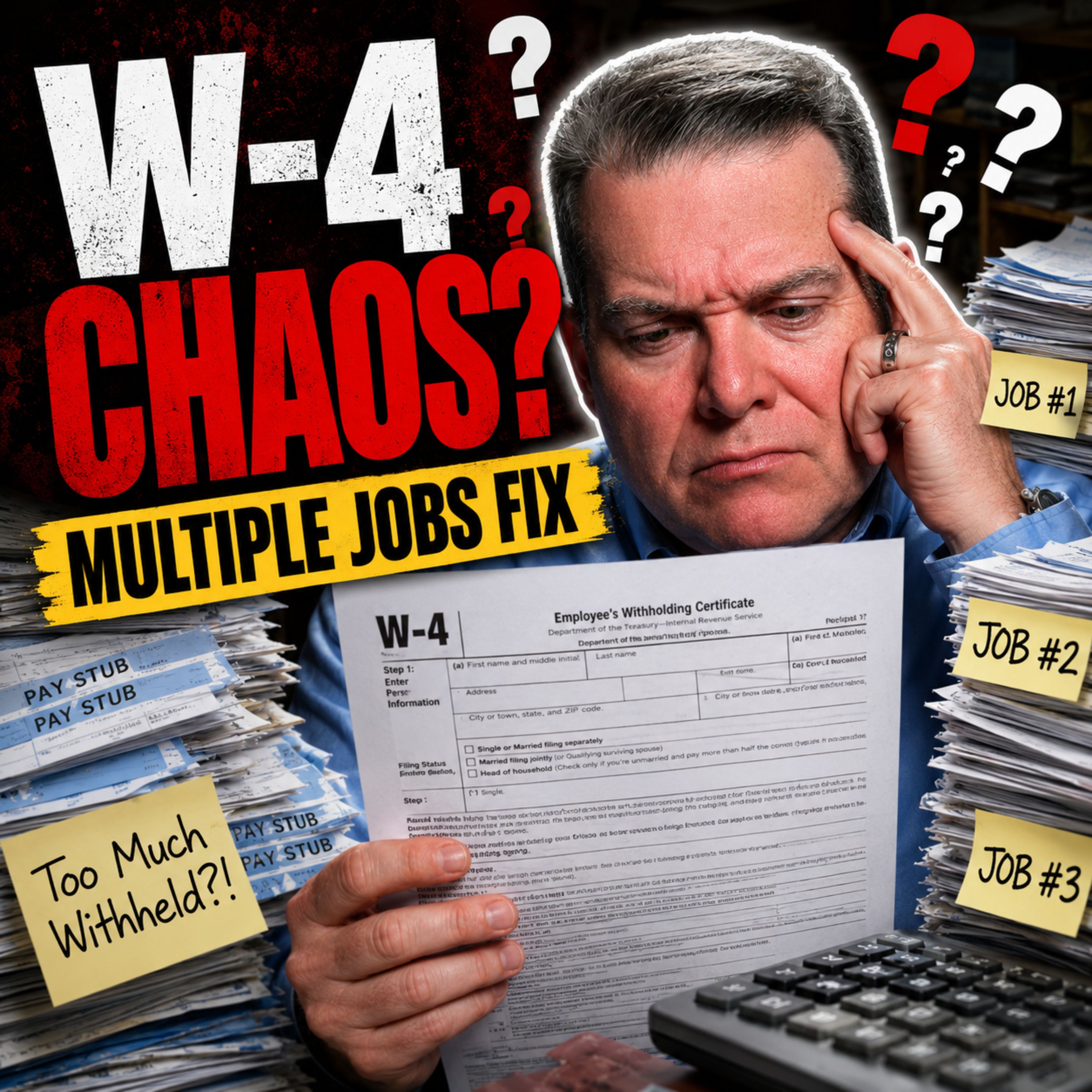 How Do I Fill Out My W-4 When My Income Is Chaotic?