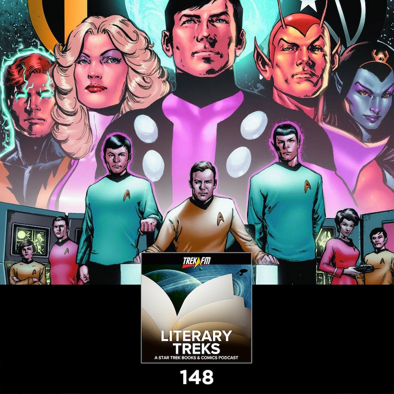 Artwork for podcast Literary Treks: A Star Trek Books and Comics Podcast