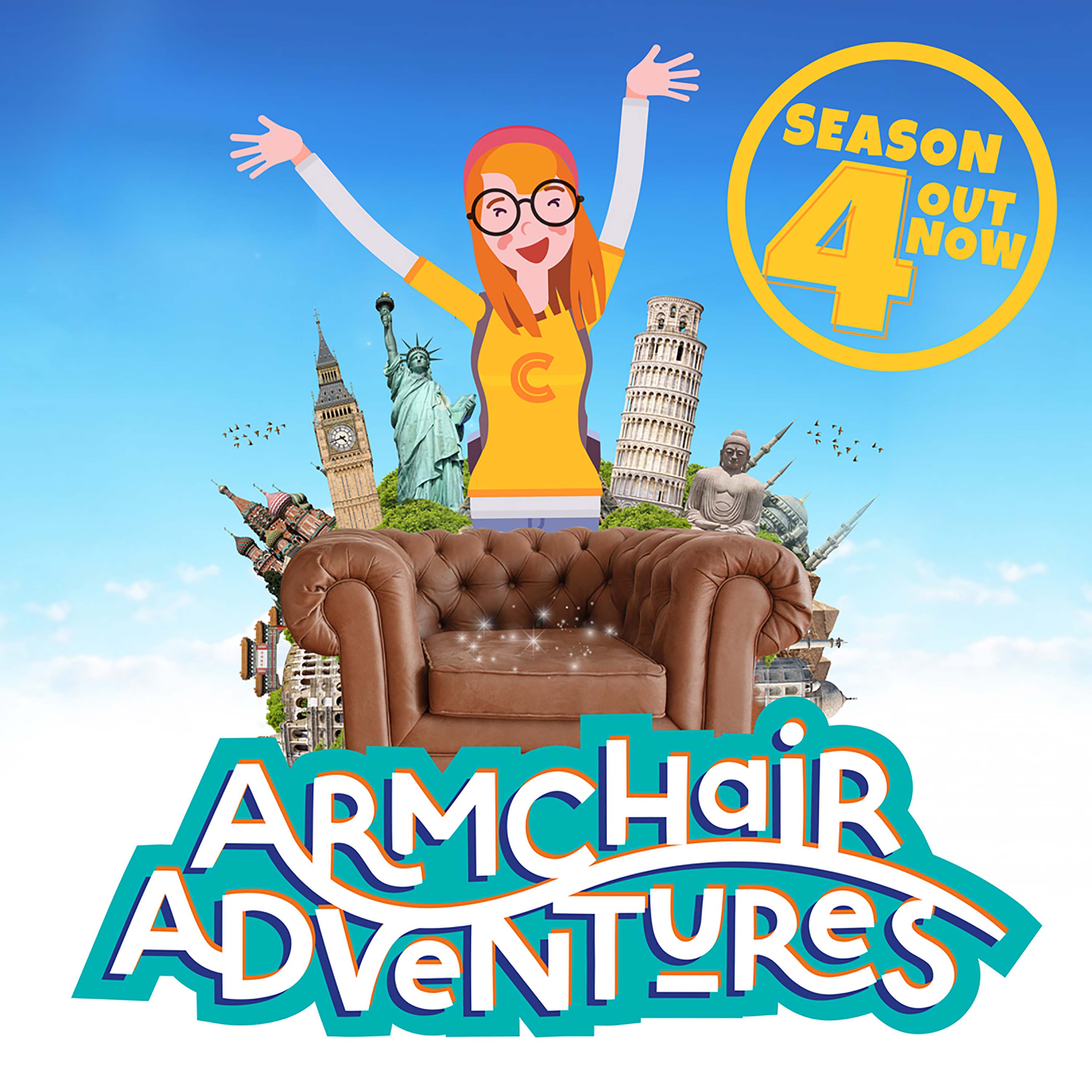 Show artwork for Armchair Adventures:  A Join-In Story Podcast for Kids