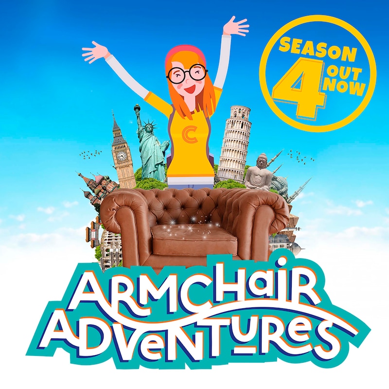 Artwork for podcast Armchair Adventures:  A Join-In Story Podcast for Kids