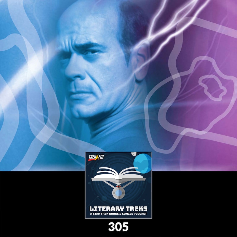Artwork for podcast Literary Treks: A Star Trek Books and Comics Podcast