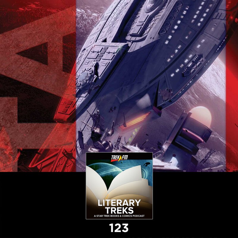 Artwork for podcast Literary Treks: A Star Trek Books and Comics Podcast