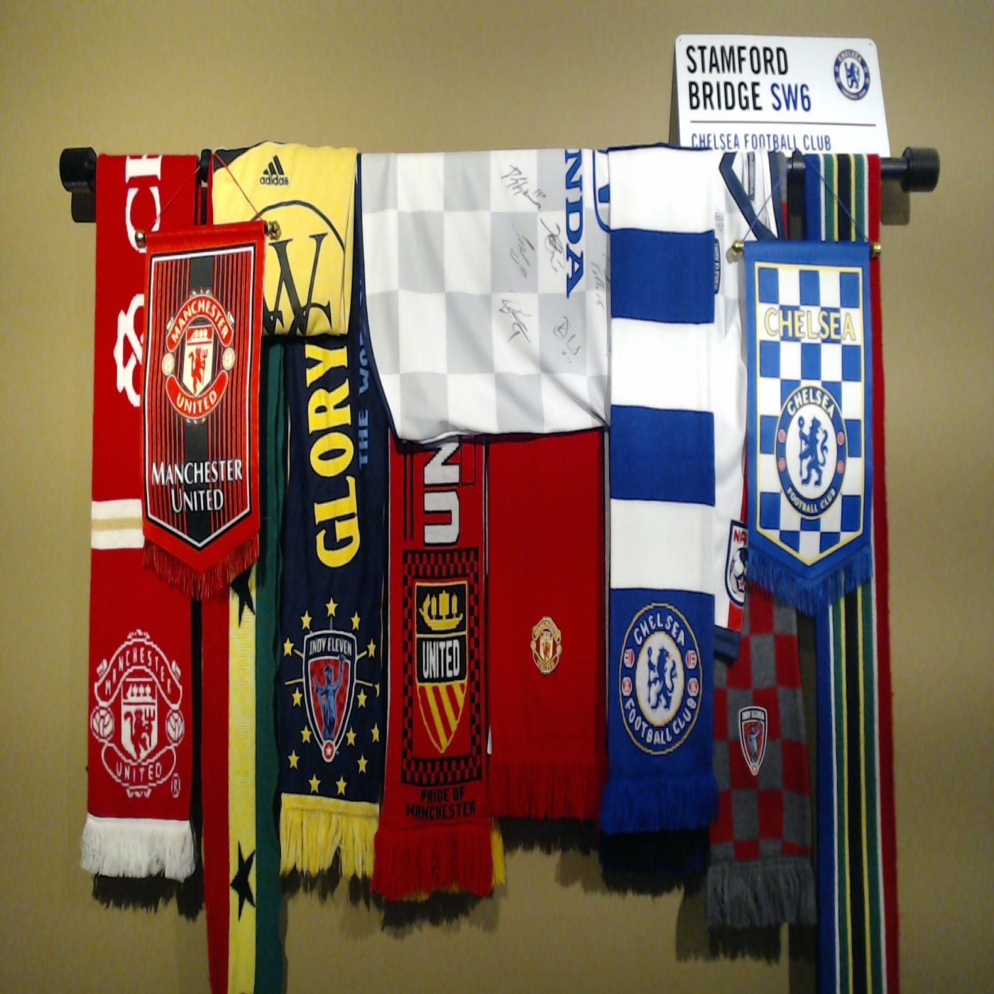 The Red and Blue Soccer Chat