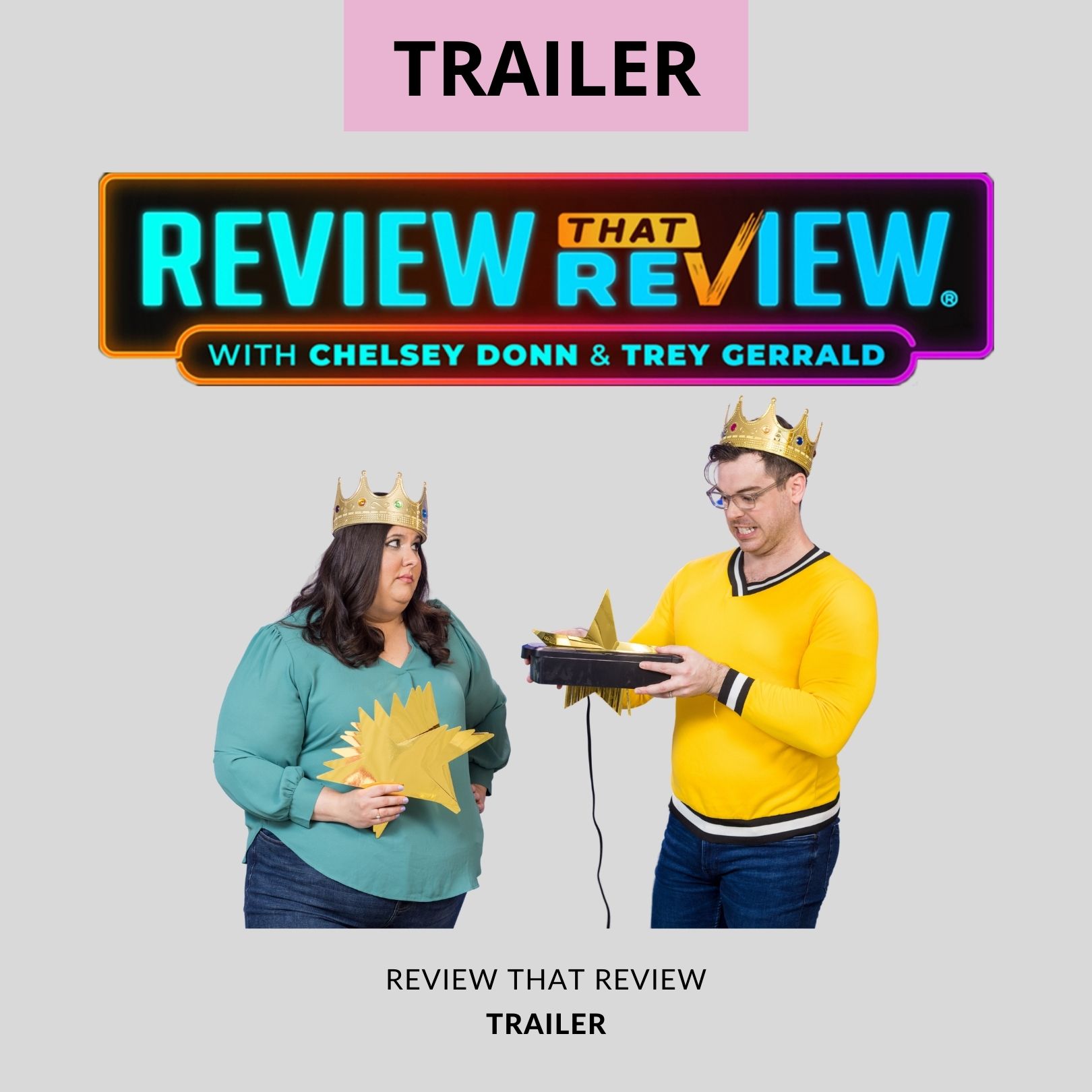 Artwork for podcast Review That Review with Chelsey Donn & Trey Gerrald