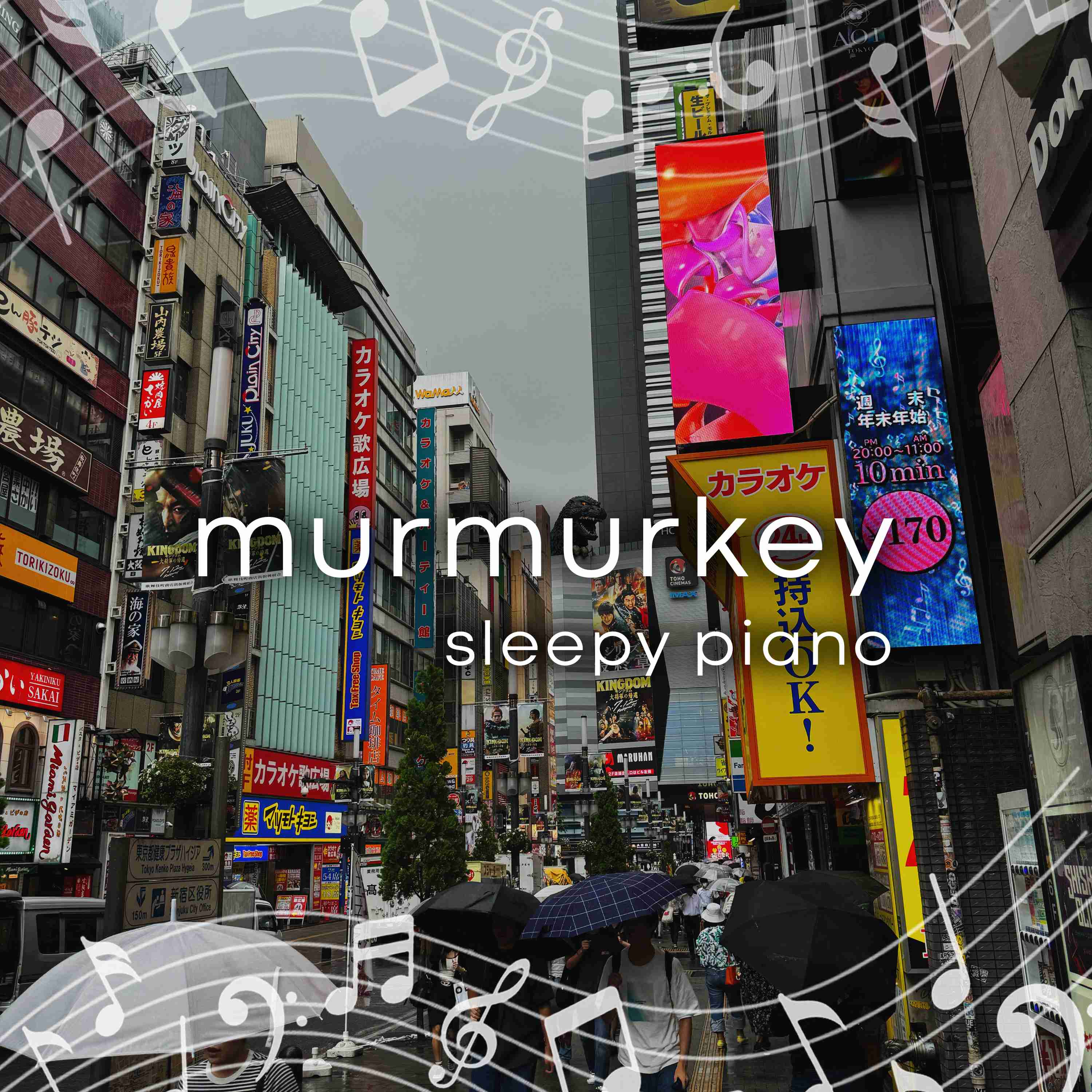 Sleepy Piano for Winding Down with Thunderstorm - 8 Hours - "Midnight Bloom" episode artwork
