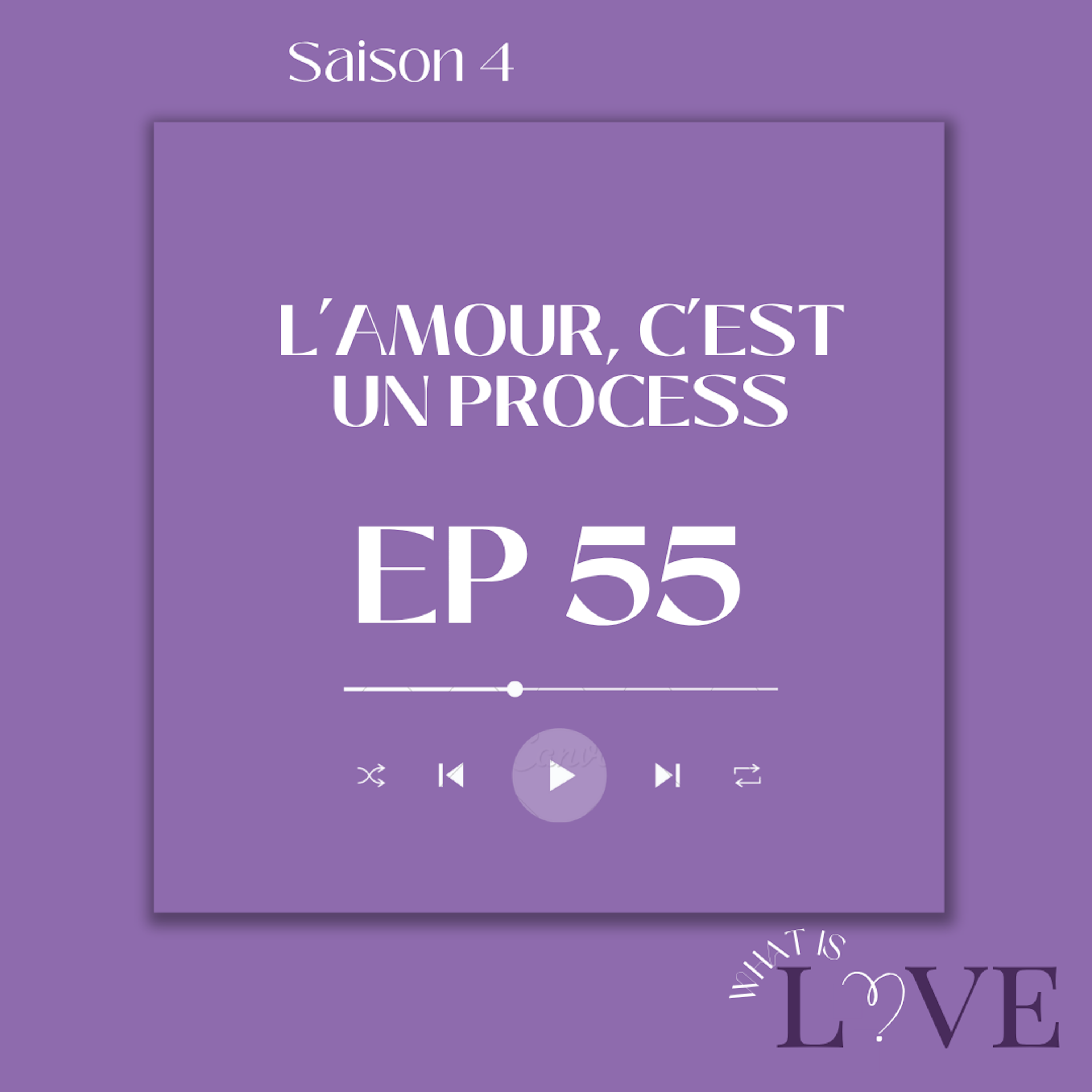 55. L'amour, c'est un process