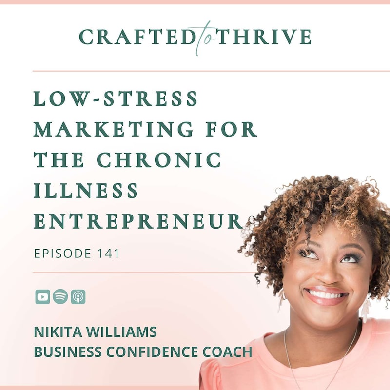 Artwork for podcast Business With Chronic Illness:  Simple Sustainable Growth and Burnout Healing For CEO Women