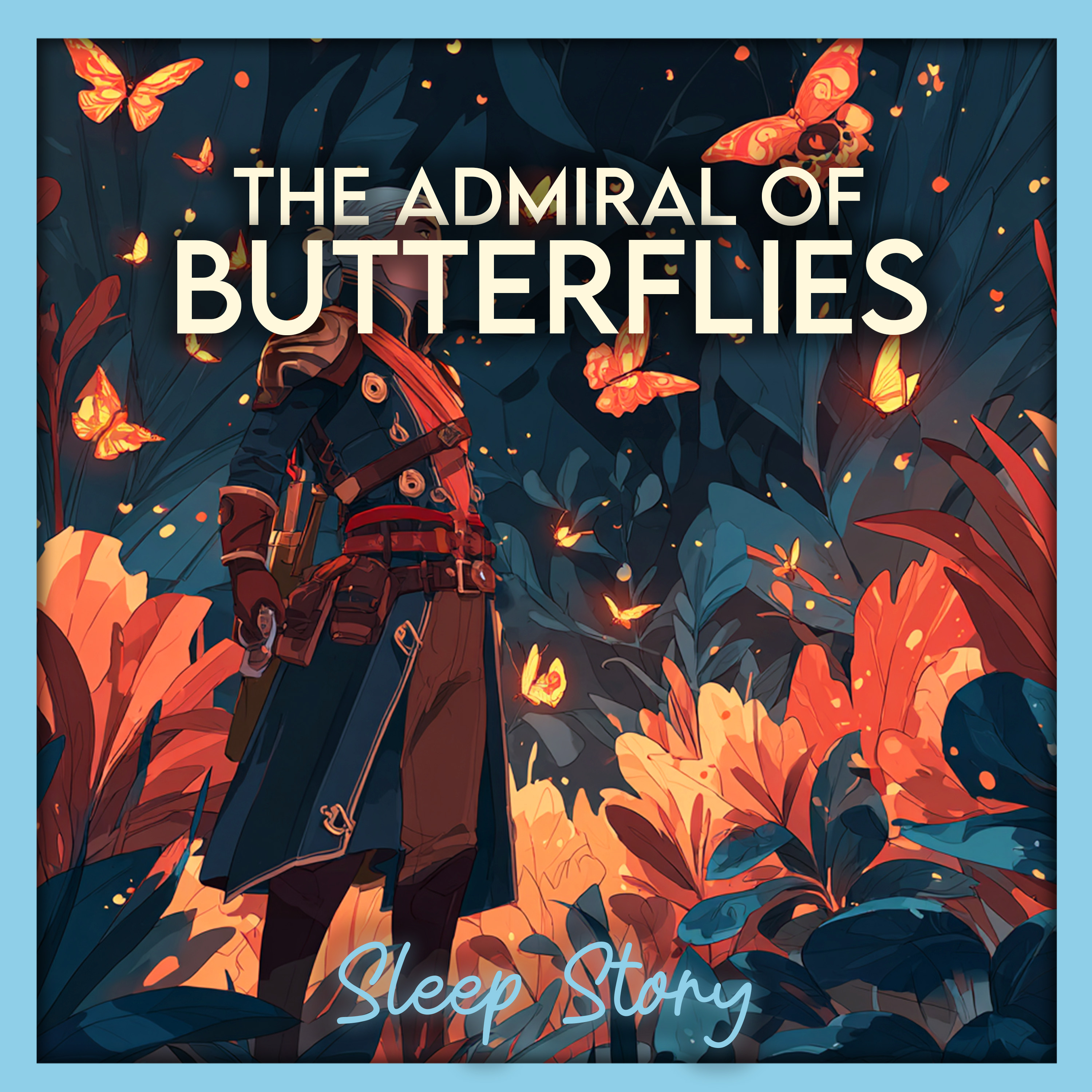 Bedtime Story for Adults | The Admiral of Butterflies, a Peaceful Fantasy Sleep Story for Deep Rest and Slumber