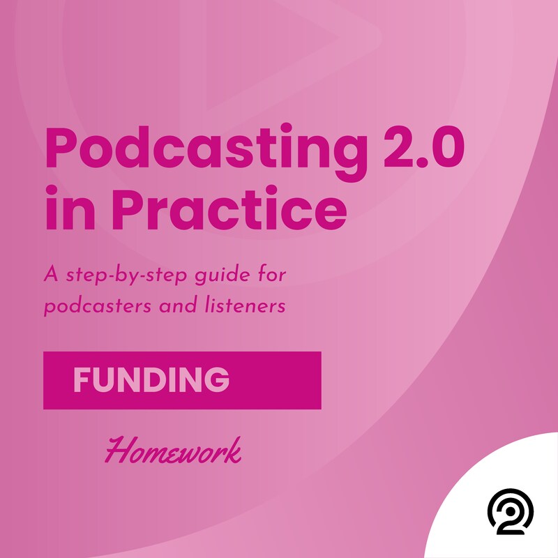 Artwork for podcast Podcasting 2.0 in Practice