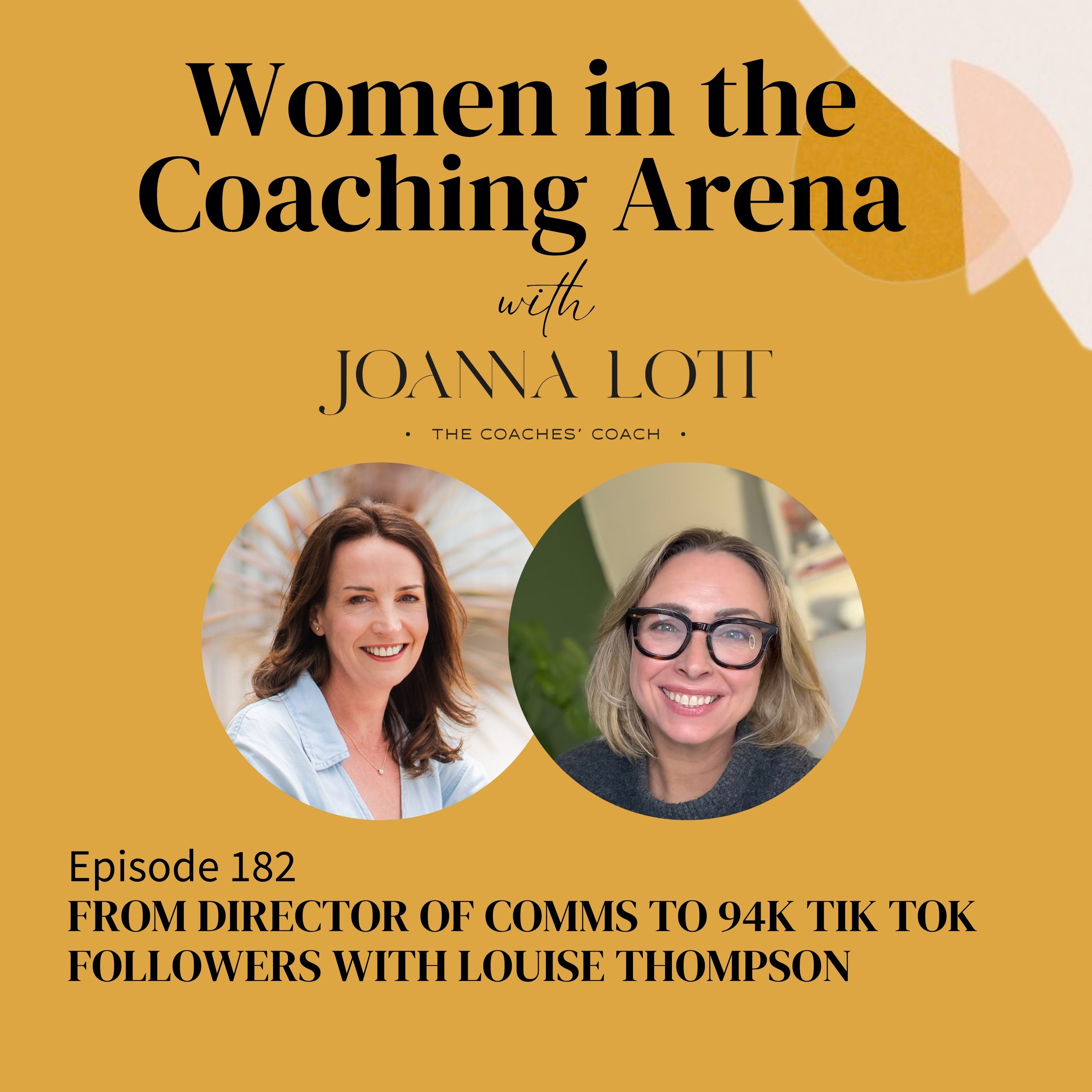 182 | From Director of Comms to 94K Tik Tok Followers with Louise Thompson episode artwork