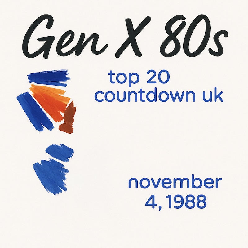 Artwork for podcast Gen X 80s Top 20 Countdown
