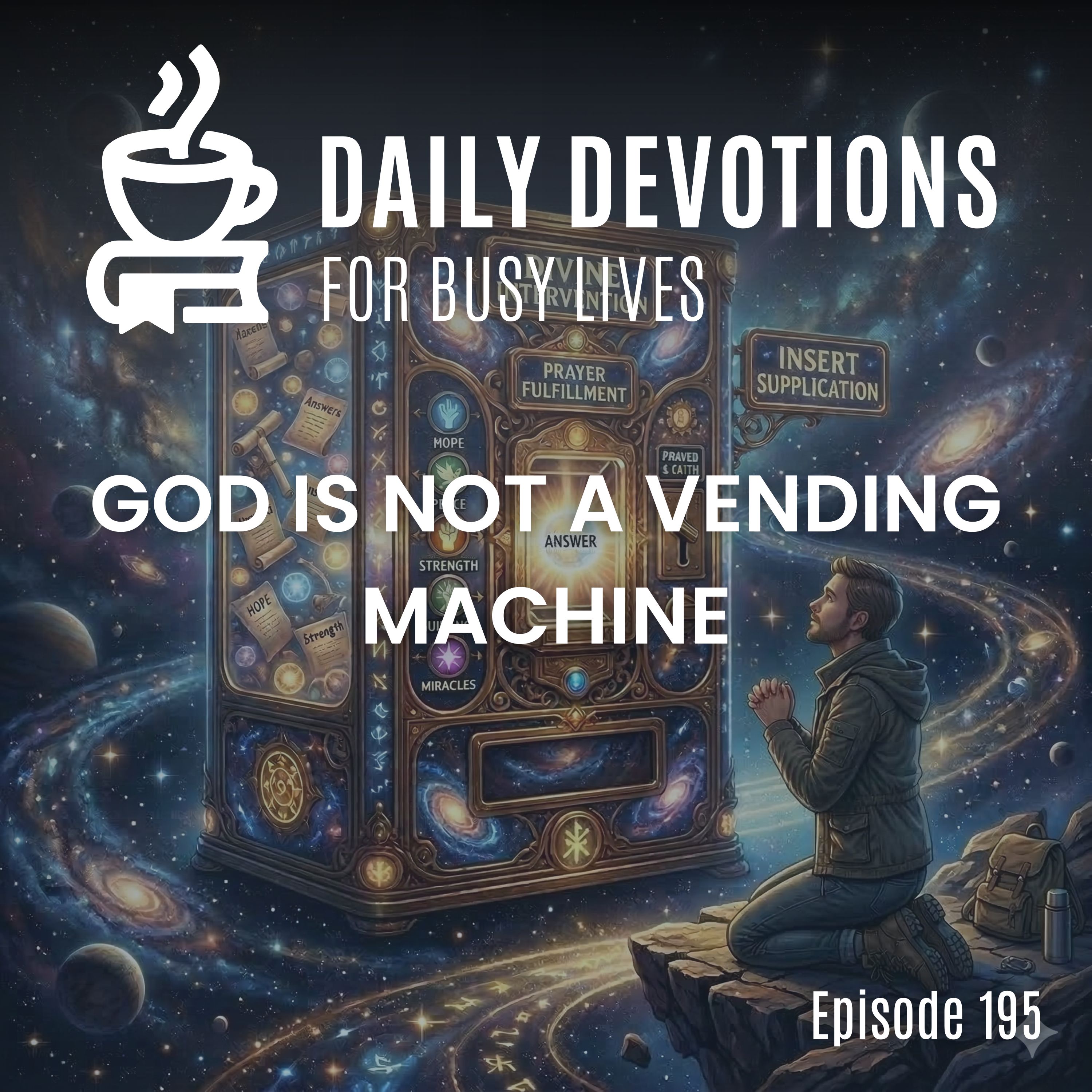 God Is Not a Vending Machine
