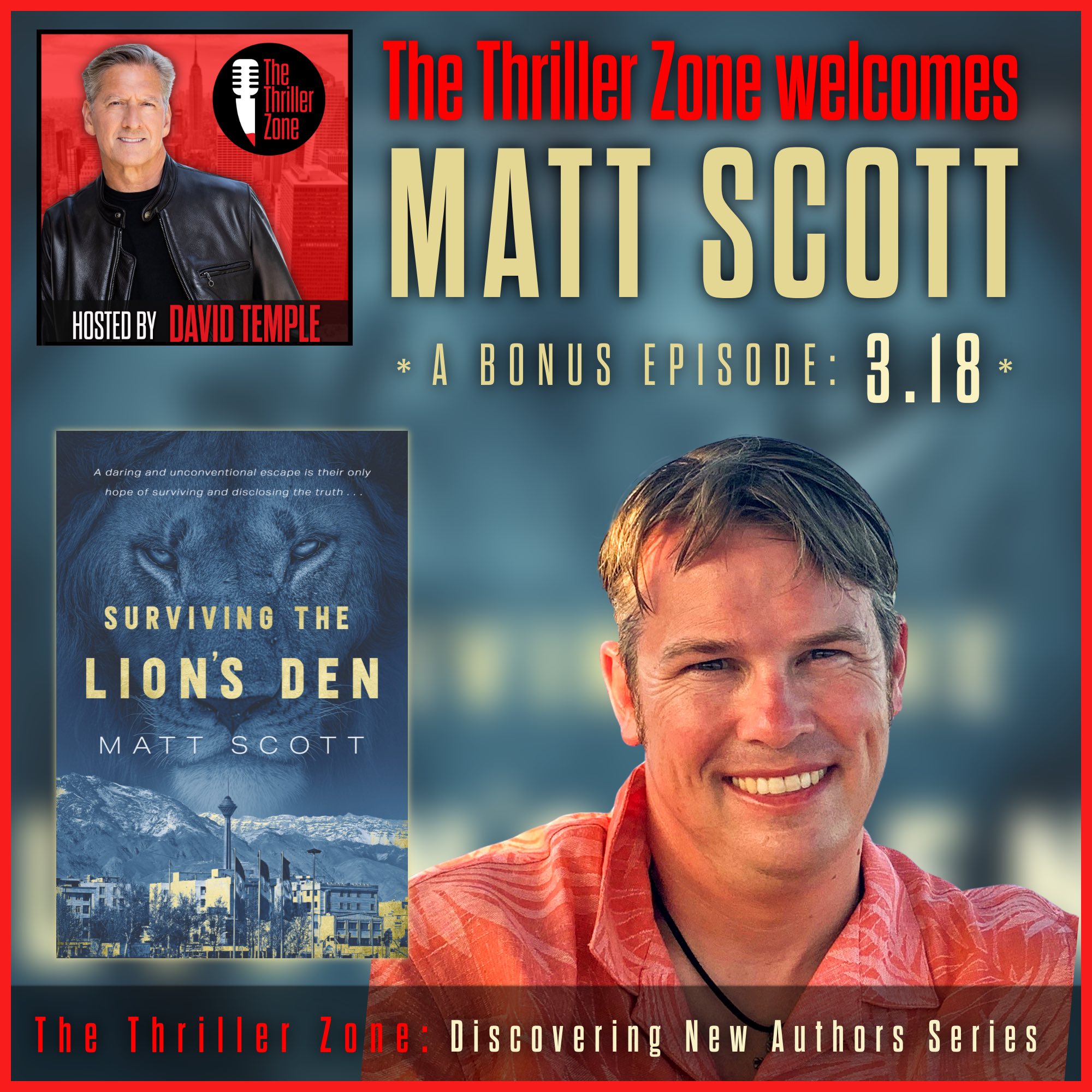 Matt Scott, Author of Surviving the Lion's Den Image