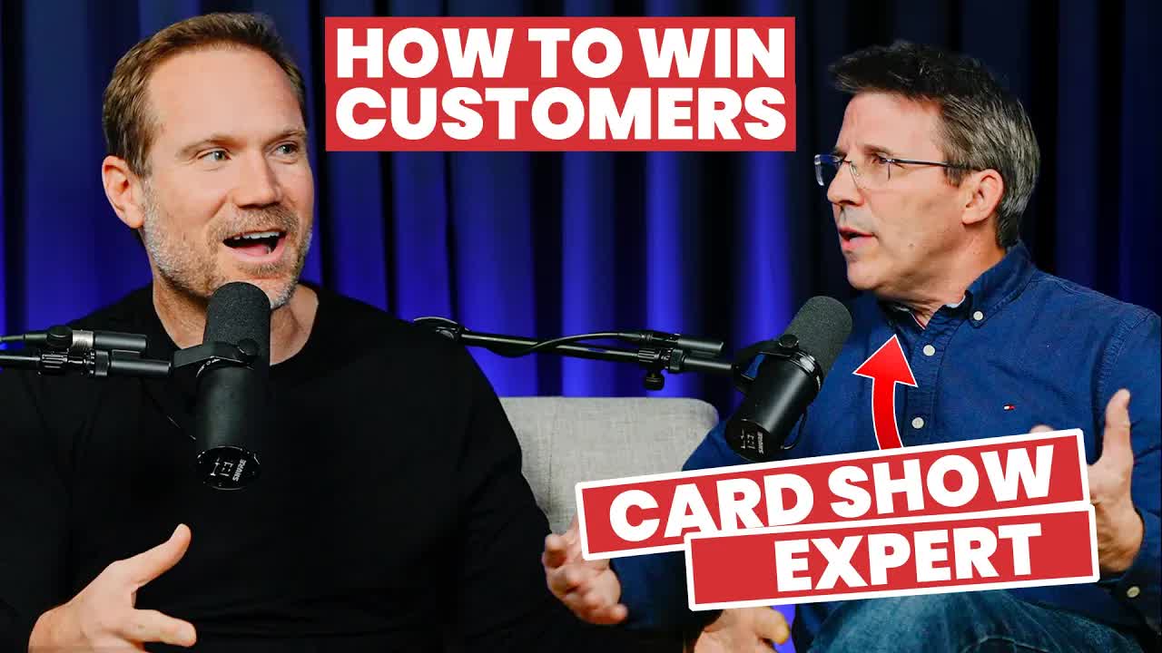 How to WIN CUSTOMERS and MAKE MONEY as a Card Show Dealer