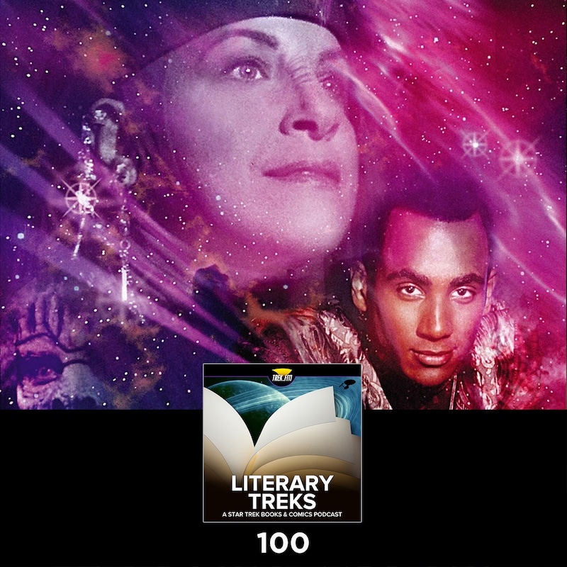 Artwork for podcast Literary Treks: A Star Trek Books and Comics Podcast