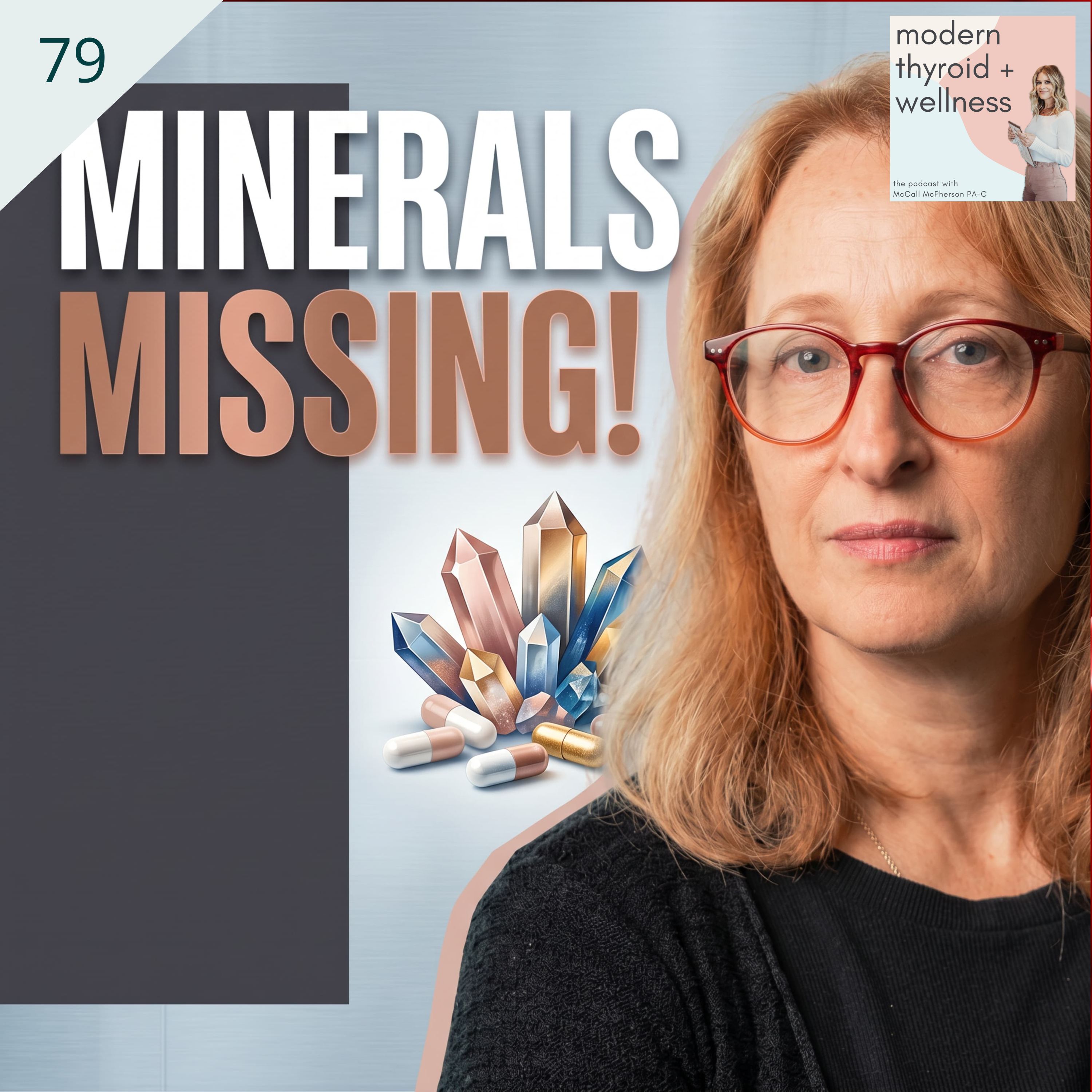 79: You Might Not Be Sick—You Might Be Mineral Deficient: The Hidden Root Cause of Fatigue, Brain Fog, and Hormone Imbalance with Caroline Alan