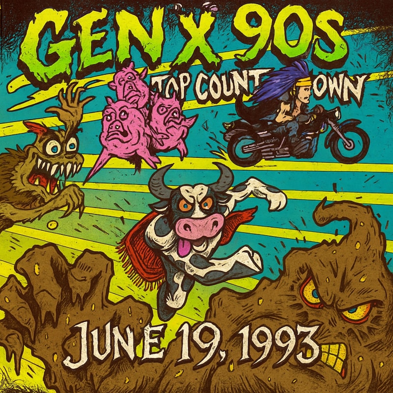 Artwork for podcast Gen X 90s Top 20 Countdown