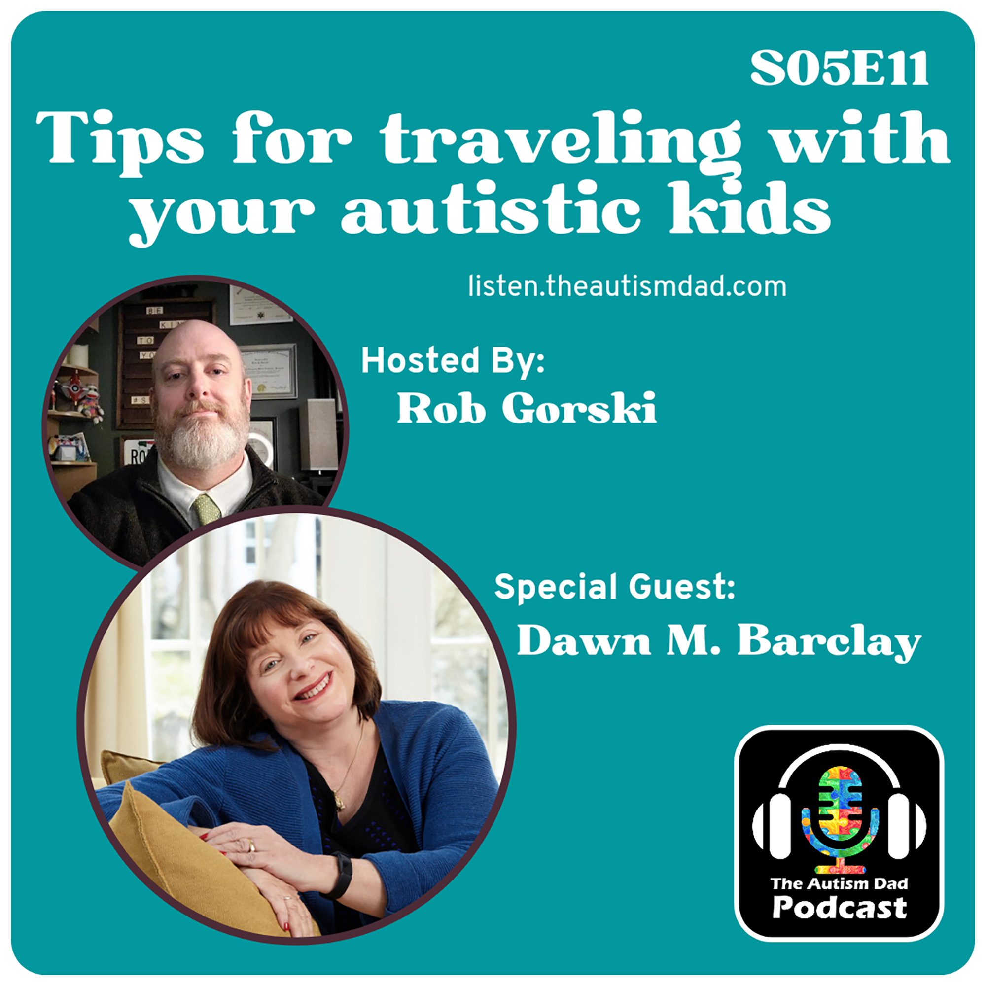 Tips for traveling with your autistic kids (feat. Dawn M. Barclay) S5E11