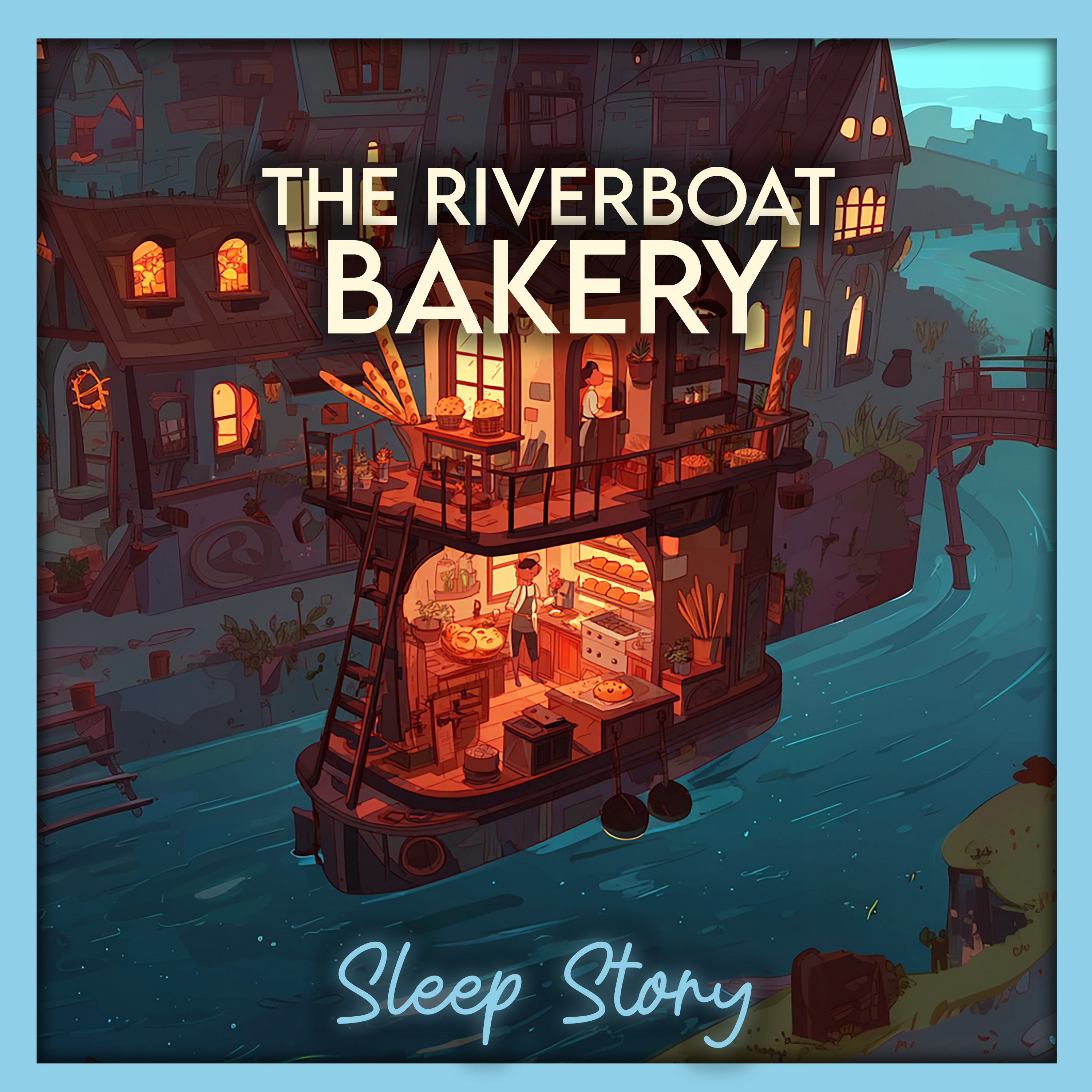 The Riverboat Bakery | Cozy Sleep Story for Adults for Sleep Aid & Restful Slumber | Relaxation and Stress Relief