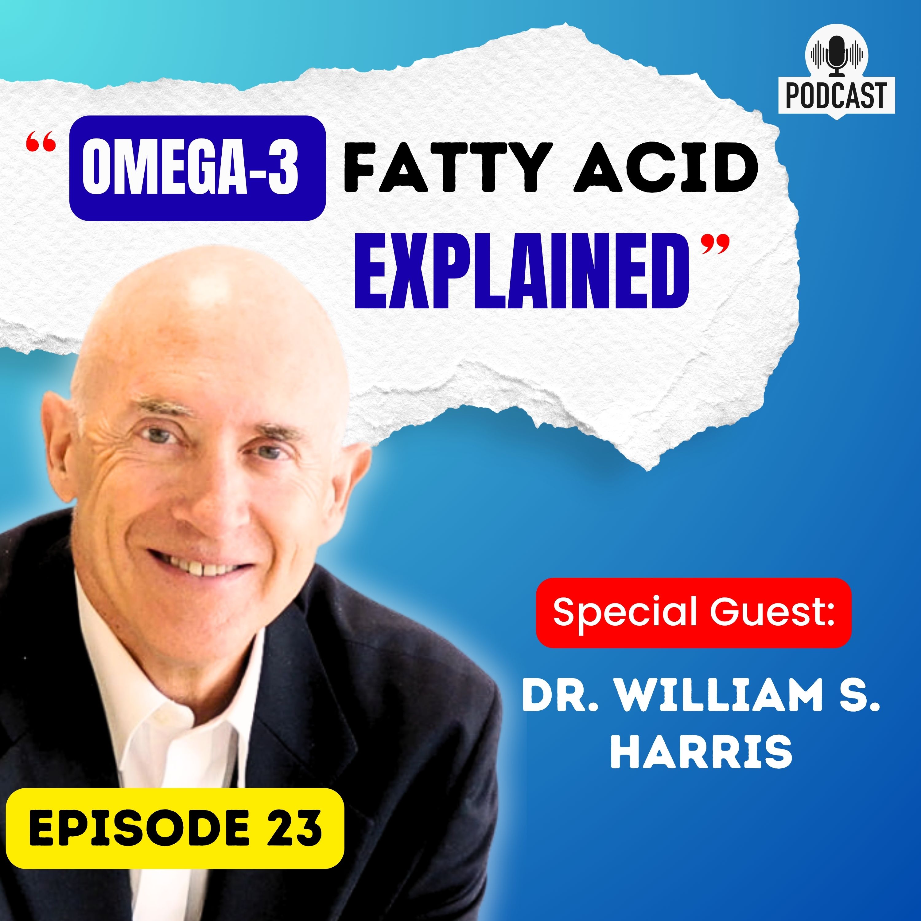 Omega-3 Fatty Acids Explained: EPA vs DHA, Testing, Dosing & Side Effects episode artwork