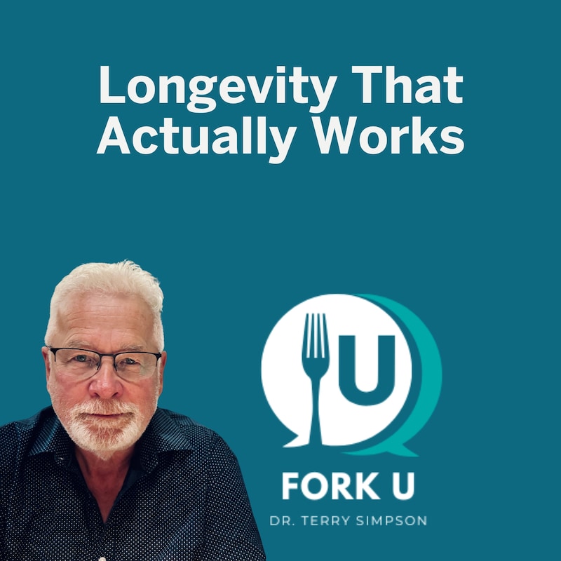 Artwork for podcast Fork U with Dr. Terry Simpson