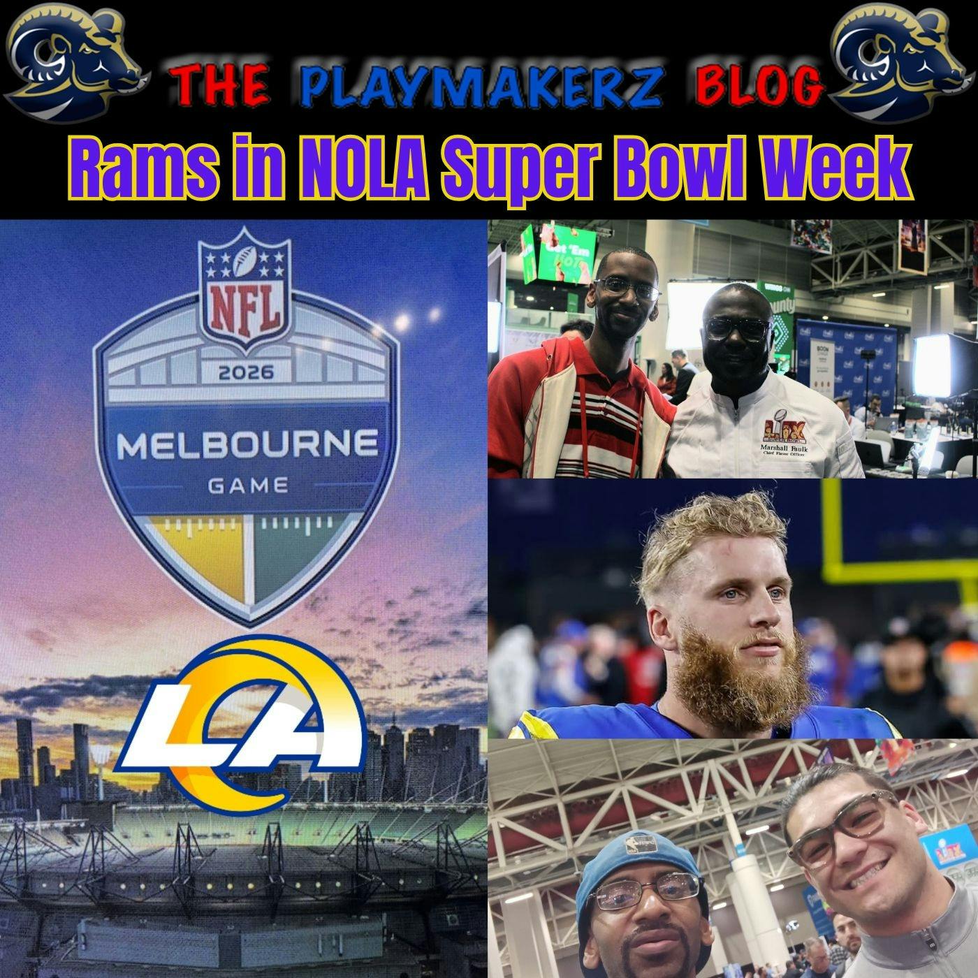 Rams in New Orleans for Super Bowl Week episode artwork