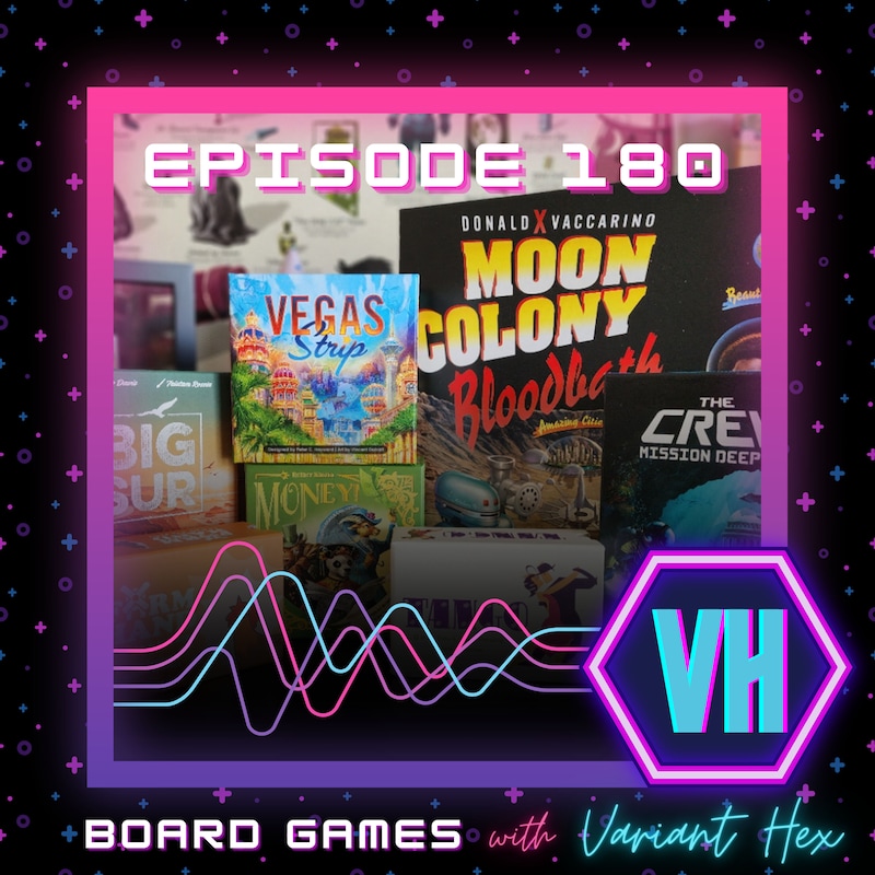 Artwork for podcast BOARD GAMES with Variant Hex