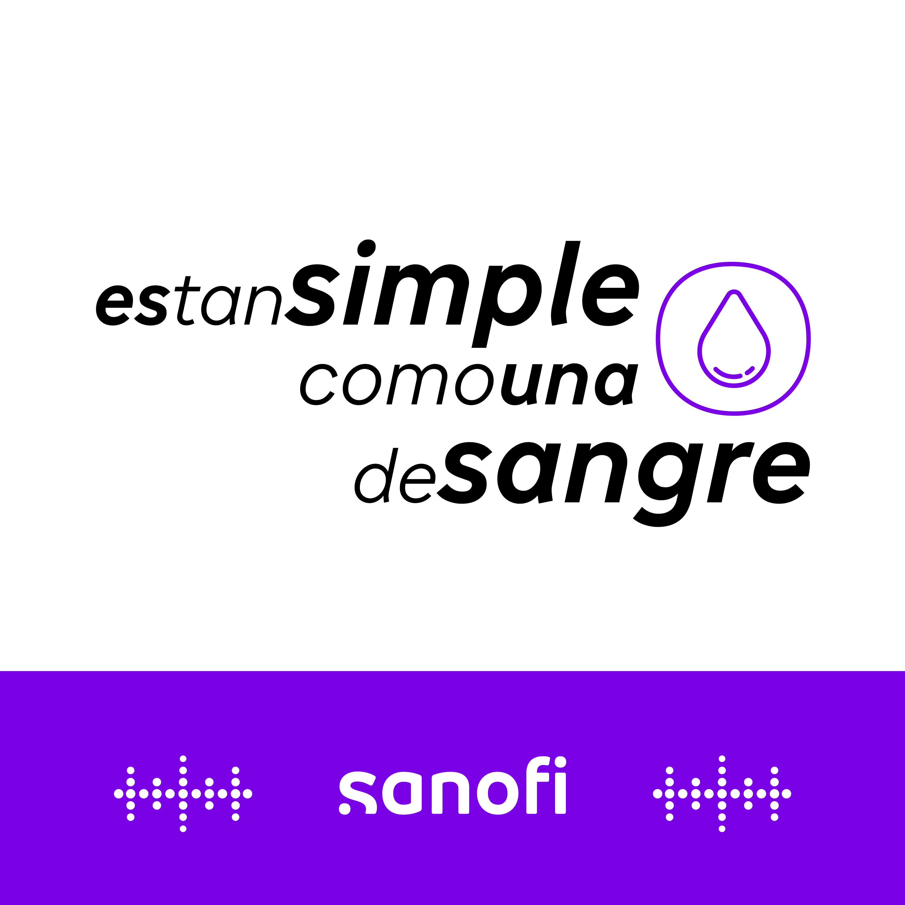 Es tan simple como una gota de sangre