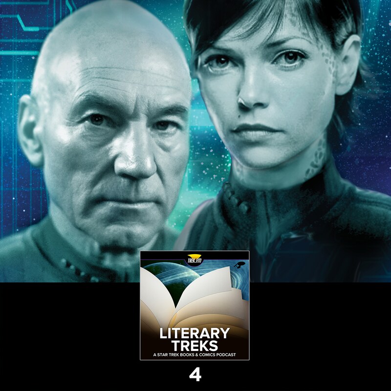 Artwork for podcast Literary Treks: A Star Trek Books and Comics Podcast