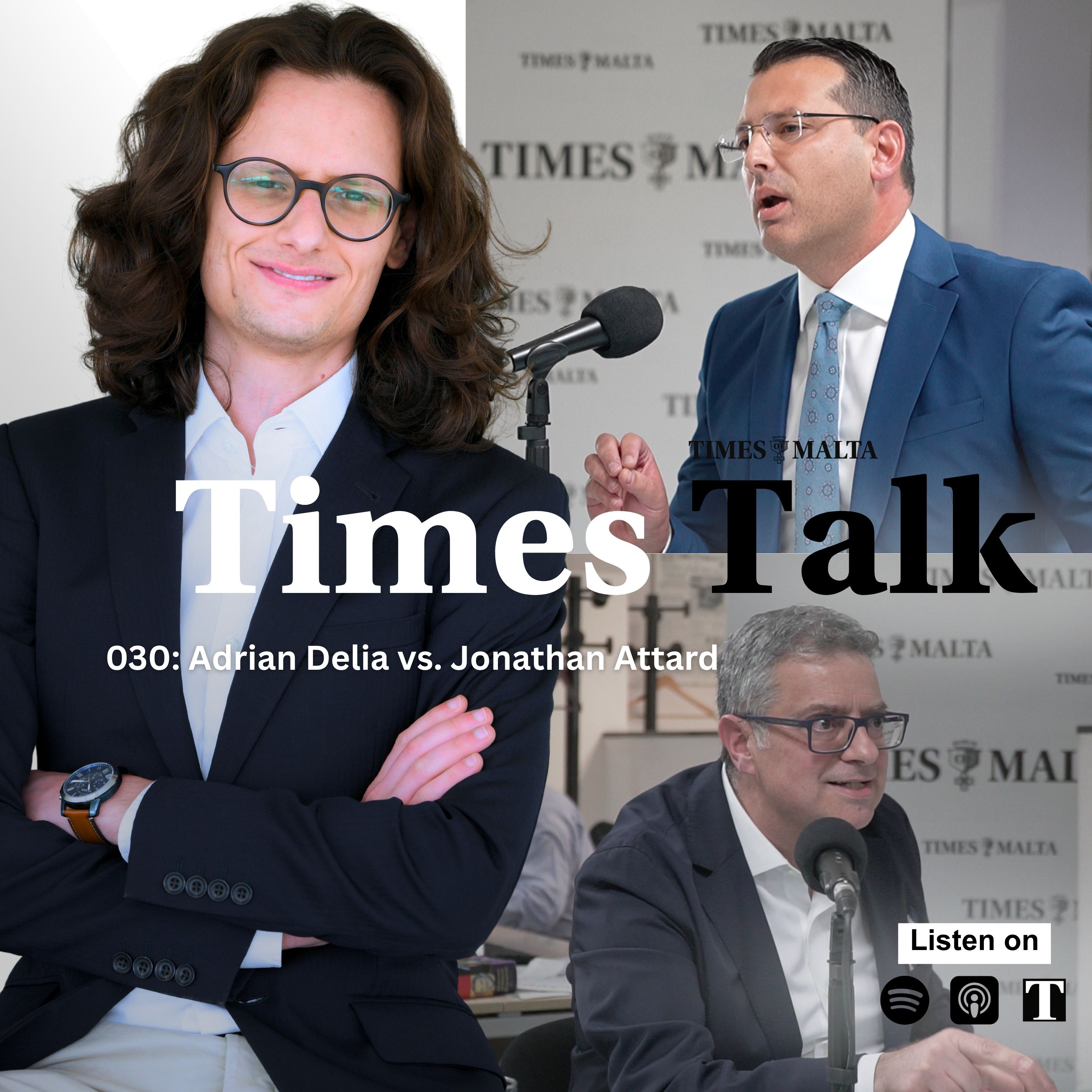 Watch: Delia and Attard clash in fiery Times Talk debate episode artwork