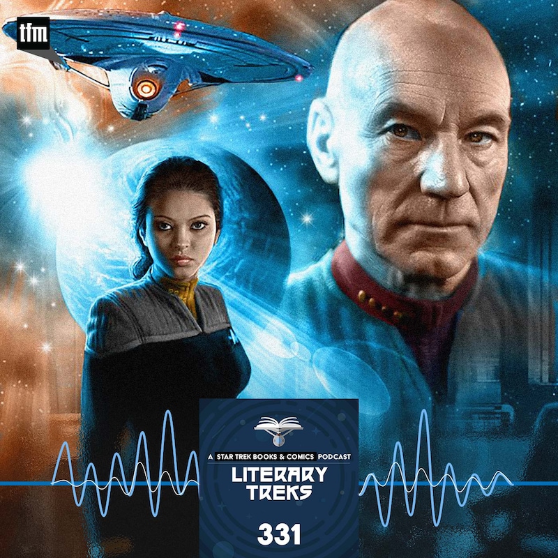 Artwork for podcast Literary Treks: A Star Trek Books and Comics Podcast